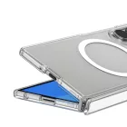 Samsung Galaxy Z Fold 8 Ultra Tok - Spigen Ultra Hybrid Pro MagFit - Átlátszó- Fehér