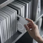 Samsung Galaxy Z Fold 8 Tok - Spigen AirSkin MagFit MagSafe - Átlátszó-Fehér