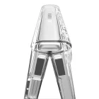 Samsung Galaxy Z Flip 8 Tok - Spigen Ultra Hybrid Pro MagFit MagSafe - Átlátszó-Fehér