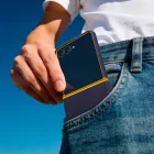 Samsung Galaxy Z Flip 8 Tok - Spigen Nano Pop MagSafe - Sötétkék