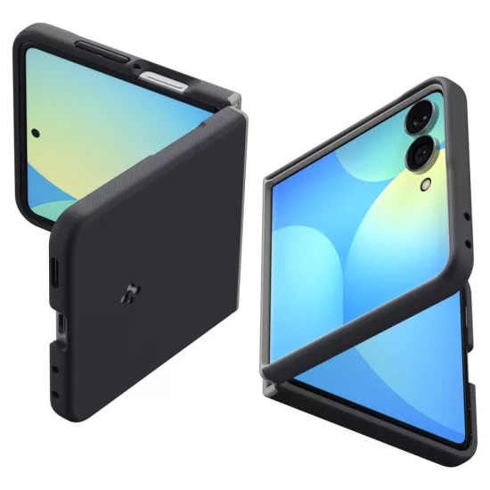 Samsung Galaxy Z Flip 8 Tok - Spigen Nano Pop MagSafe - Fekete
