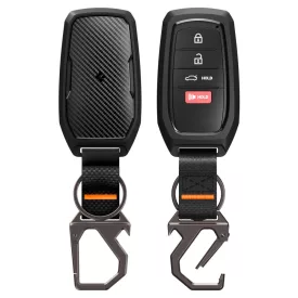 Spigen TK100 Toyota Autókulcs Tok - Fekete