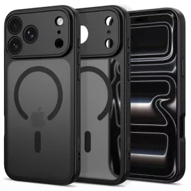   iPhone 17 Pro Max / 18 Pro Max Tok - Tech-Protect BasicMag MagSafe - Matt Fekete