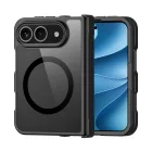 iPhone Duo Tok - Dux Ducis Aimo Mag - Átlátszó-Fekete