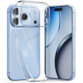   iPhone 17 Pro / 18 Pro Tok - Tech-Protect FlexAir - Átlátszó