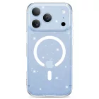 iPhone 17 Pro / 18 Pro Tok - Tech-Protect FlexAir MagSafe - Átlátszó-Csillogó