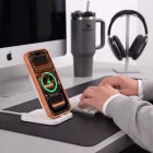 iPhone 17 Pro / 18 Pro Tok - Tech-Protect BasicMag MagSafe - Áttetsző-Narancs