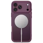 iPhone 17 Pro / 18 Pro Tok - Tech-Protect BasicMag MagSafe - Áttetsző-Bordó