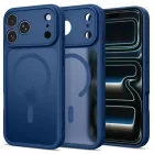 iPhone 17 Pro / 18 Pro Tok - Tech-Protect BasicMag MagSafe - Áttetsző-Sötétkék