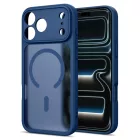 iPhone 17 Pro / 18 Pro Tok - Tech-Protect BasicMag MagSafe - Áttetsző-Sötétkék