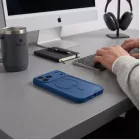 iPhone 17 Pro / 18 Pro Tok - Tech-Protect BasicMag MagSafe - Áttetsző-Sötétkék