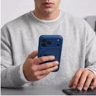 iPhone 17 Pro / 18 Pro Tok - Tech-Protect BasicMag MagSafe - Áttetsző-Sötétkék