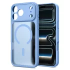 iPhone 17 Pro / 18 Pro Tok - Tech-Protect BasicMag MagSafe - Áttetsző-Kék
