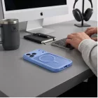 iPhone 17 Pro / 18 Pro Tok - Tech-Protect BasicMag MagSafe - Áttetsző-Kék