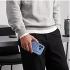 iPhone 17 Pro / 18 Pro Tok - Tech-Protect BasicMag MagSafe - Áttetsző-Kék