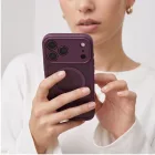 iPhone 17 Pro Max / 18 Pro Max Tok - Tech-Protect BasicMag MagSafe - Áttetsző-Bordó