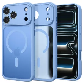  iPhone 17 Pro Max / 18 Pro Max Tok - Tech-Protect BasicMag MagSafe - Áttetsző-Kék