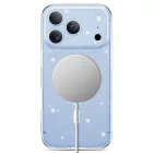 iPhone 17 Pro Max / 18 Pro Max Tok - Tech-Protect FlexAir MagSafe - Áttetsző-Csillogó