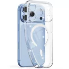iPhone 17 Pro Max / 18 Pro Max Tok - Tech-Protect FlexAir MagSafe - Áttetsző-Csillogó