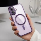 iPhone 17 Tok - Tech-Protect MagFlex - Átlátszó-Lila