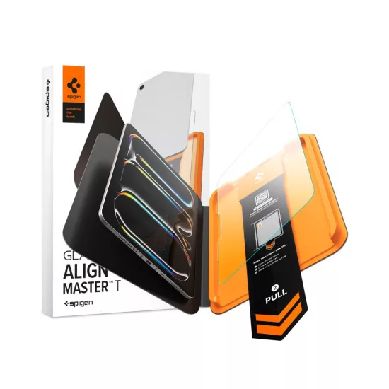 iPad Pro 11" (2024-2025) Kijelzővédő Üvegfólia - Spigen Glas.tR AlignMaster T