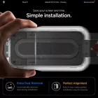 Google Pixel 10 / 11 Kijelzővédő Üvegfólia - Spigen Glas.tR EZ Fit Pro HD Privacy x 2 db