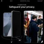 Google Pixel 10 / 11 Kijelzővédő Üvegfólia - Spigen Glas.tR EZ Fit Pro HD Privacy x 2 db