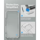 Google Pixel 11 Pro Tok - Spigen Ultra Hybrid - Átlátszó