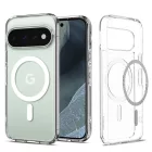 Google Pixel 11 Pro Tok - Spigen Ultra Hybrid MagFit MagSafe - Átlátszó-Fehér