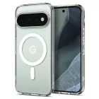 Google Pixel 11 Pro Tok - Spigen Ultra Hybrid MagFit MagSafe - Átlátszó-Fehér