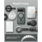 Google Pixel 11 Pro Tok - Spigen Ultra Hybrid MagFit MagSafe - Áttetsző-Fekete