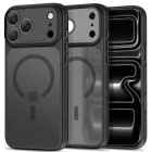 iPhone 18 Pro Max / 17 Pro Max Tok - Tech-Protect MagPrime MagSafe - Áttetsző-Fekete
