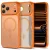 iPhone 18 Pro Max / 17 Pro Max Tok - Tech-Protect MagPrime MagSafe - Áttetsző-Narancs