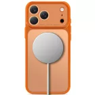 iPhone 18 Pro Max / 17 Pro Max Tok - Tech-Protect MagPrime MagSafe - Áttetsző-Narancs