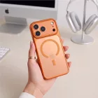 iPhone 18 Pro Max / 17 Pro Max Tok - Tech-Protect MagPrime MagSafe - Áttetsző-Narancs