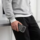 iPhone 17 Pro / 18 Pro Tok - Tech-Protect MagZero MagSafe - Áttetsző-Fekete