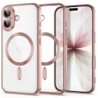 iPhone 17 Tok - Tech-Protect MagFlex - Átlátszó-Pink