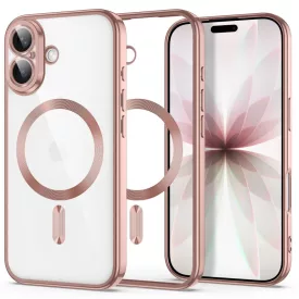 iPhone 17 Tok - Tech-Protect MagFlex - Átlátszó-Pink