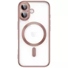 iPhone 17 Tok - Tech-Protect MagFlex - Átlátszó-Pink