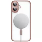 iPhone 17 Tok - Tech-Protect MagFlex - Átlátszó-Pink