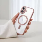 iPhone 17 Tok - Tech-Protect MagFlex - Átlátszó-Pink