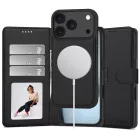 iPhone 17 Pro Max / 18 Pro Max Tok - Tech-Protect Wallet MagSafe - Fekete