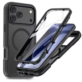   iPhone 17 Pro Max / 18 Pro Max Tok - Tech-Protect Defense MagSafe - Fekete