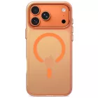 iPhone 17 Pro / 18 Pro Tok - Tech-Protect MagZero MagSafe - Áttetsző-Narancs