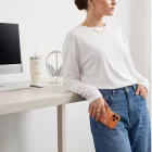 iPhone 17 Pro / 18 Pro Tok - Tech-Protect MagZero MagSafe - Áttetsző-Narancs