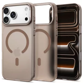   iPhone 17 Pro / 18 Pro Tok - Tech-Protect MagZero MagSafe - Áttetsző-Barna