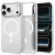 iPhone 17 Pro Max / 18 Pro Max Tok - Tech-Protect MagZero MagSafe - Áttetsző-Fehér