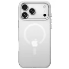 iPhone 17 Pro Max / 18 Pro Max Tok - Tech-Protect MagZero MagSafe - Áttetsző-Fehér