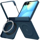 Samsung Galaxy Z Flip 8 Tok - Spigen AirSkin Aramid MagFit MagSafe - Kék