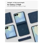 Samsung Galaxy Z Flip 8 Tok - Spigen AirSkin Aramid MagFit MagSafe - Kék